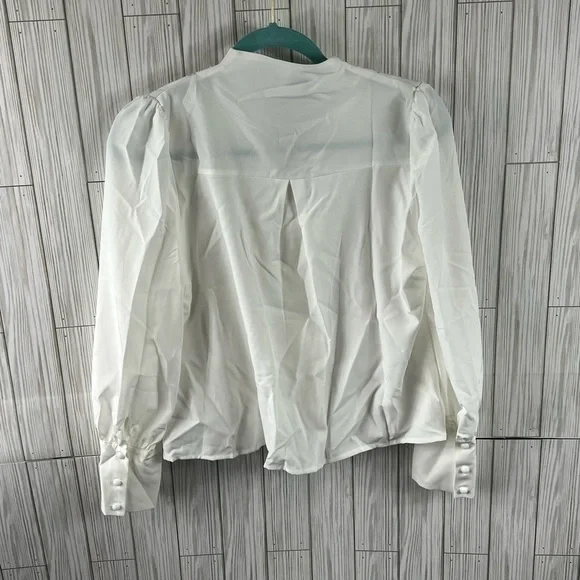 Clothes White Top with Sequined Slacks - Picture 4 of 11